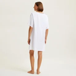 Yves Delorme Chemise de nuit courte Anafi- Chemises De Nuit, Nuisettes & Liquettes|Vêtements De Nuit