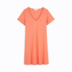 Yves Delorme Chemise de nuit courte Corolle- Chemises De Nuit, Nuisettes & Liquettes