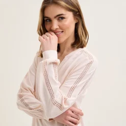 Yves Delorme Chemise de nuit courte Elise- Chemises De Nuit, Nuisettes & Liquettes|Vêtements De Nuit