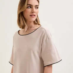 Yves Delorme Chemise de nuit courte Olympe- Chemises De Nuit, Nuisettes & Liquettes|Vêtements De Nuit