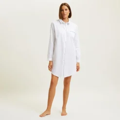 Yves Delorme Chemise de nuit Essentiel Uni- Chemises De Nuit, Nuisettes & Liquettes|Vêtements De Nuit