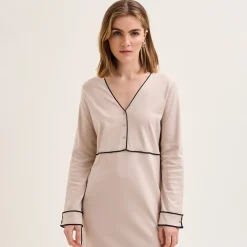Yves Delorme Chemise de nuit longue Olympe- Chemises De Nuit, Nuisettes & Liquettes|Vêtements De Nuit