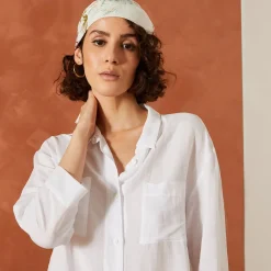 Yves Delorme Chemise Hacienda- Hauts, Sweats, Vestes & Kimonos|Homewear & Loungewear