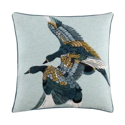 Yves Delorme Coussin Col Vert- Coussins