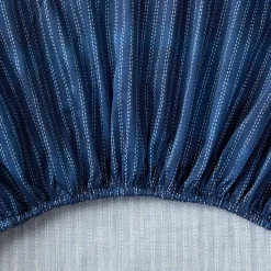 Yves Delorme Drap housse K Sashiko- Draps Housses