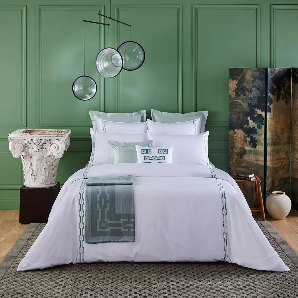 Yves Delorme Drap plat Tuilerie- Draps Plats