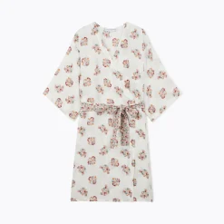 Yves Delorme Kimono court Tabarca- Robes De Chambre & Kimonos|Vêtements De Nuit