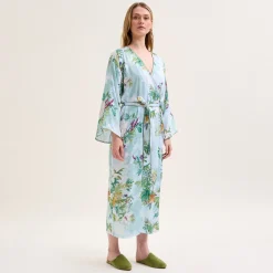 Yves Delorme Kimono long Panorama- Robes De Chambre & Kimonos|Vêtements De Nuit