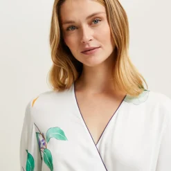 Yves Delorme Kimono Parfum- Hauts, Sweats, Vestes & Kimonos|Homewear & Loungewear