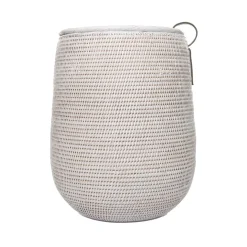 Yves Delorme Panier à linge Biarritz- Accessoires De Salle De Bain
