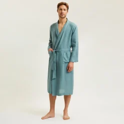 Yves Delorme Peignoir long Andros-Homme Collection Homme|Voir Tous Les Produits