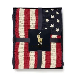 Yves Delorme Plaid RL Flag- Plaids & Dessus De Lit