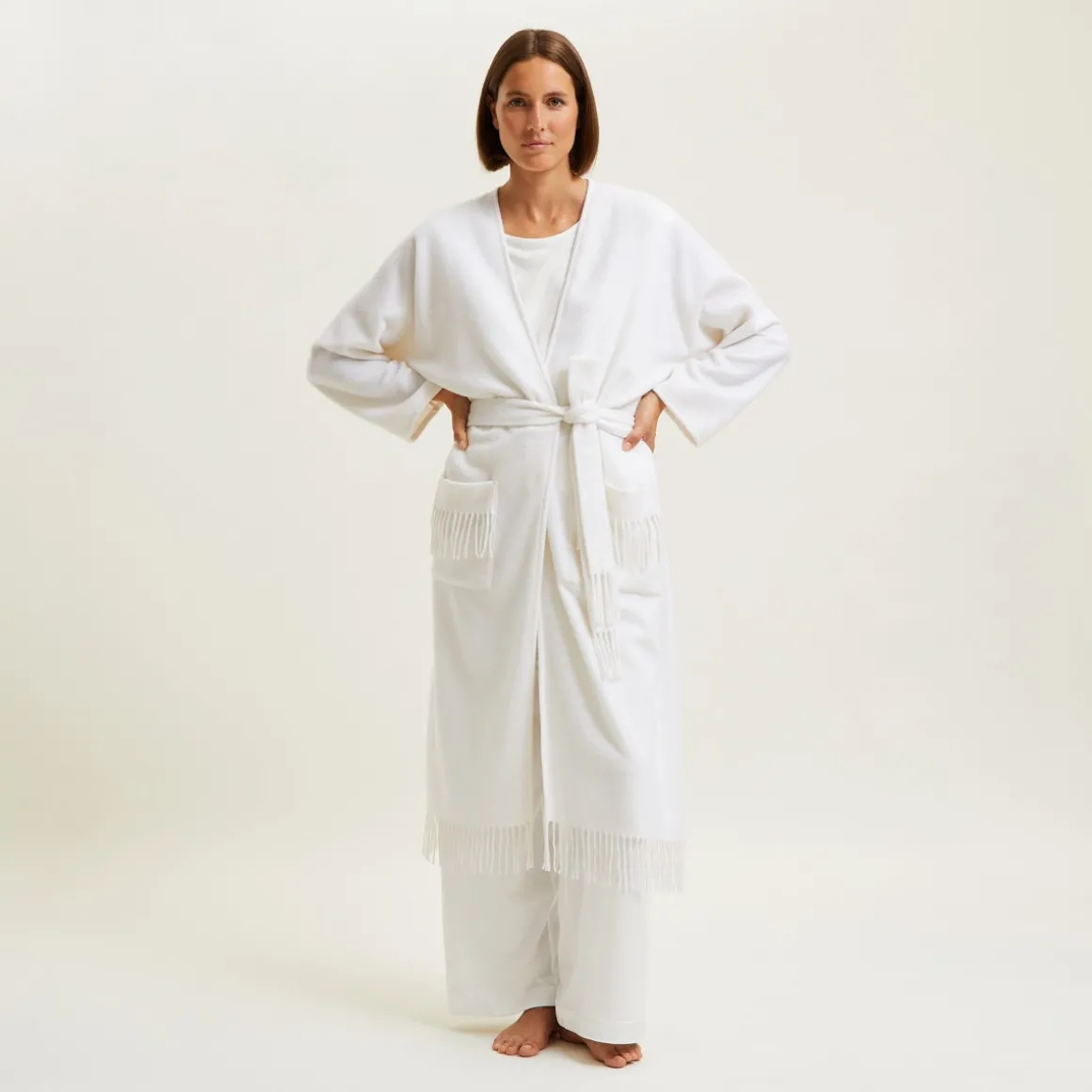 Yves Delorme Poncho long Eponyme- Ponchos|Homewear & Loungewear