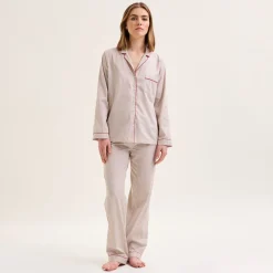 Yves Delorme Pyjama Essentiel rayé- Pyjamas|Vêtements De Nuit