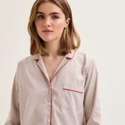 Yves Delorme Pyjama Essentiel rayé- Pyjamas|Vêtements De Nuit