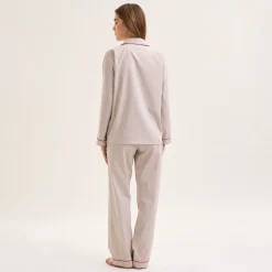 Yves Delorme Pyjama Essentiel rayé- Pyjamas|Vêtements De Nuit