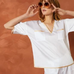 Yves Delorme Pyjama short Essentiel Uni- Pyjamas|Voir Tous Les Produits