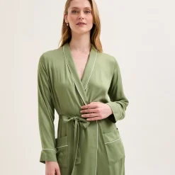 Yves Delorme Robe de chambre Inès- Robes De Chambre & Kimonos|Vêtements De Nuit