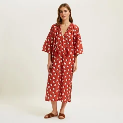 Yves Delorme Robe longue Stromboli- Robes|Homewear & Loungewear
