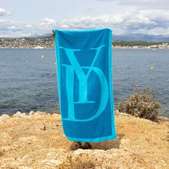 Yves Delorme Serviette de plage Griffe- Draps De Plage