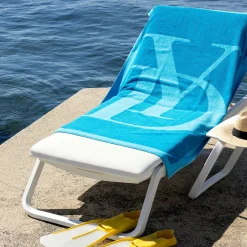 Yves Delorme Serviette de plage Griffe- Draps De Plage