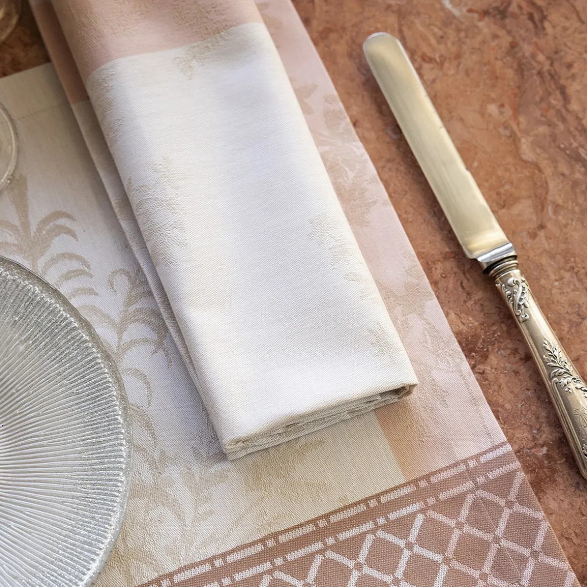 Yves Delorme Serviette de table Jardin d'Eden- Sets De Table
