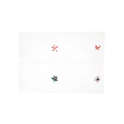 Yves Delorme Serviettes cocktail Artémis- Serviettes De Table