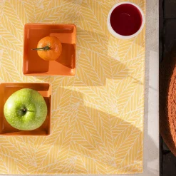 Yves Delorme Set de table A la Carte Feuilles enduit- Sets De Table