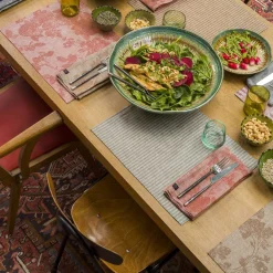 Yves Delorme Set de table Casual Flower enduit- Sets De Table